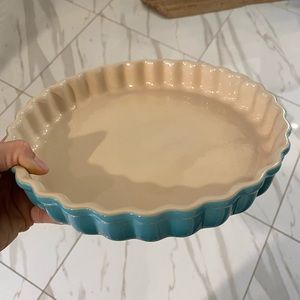 Le creuset tart dish
